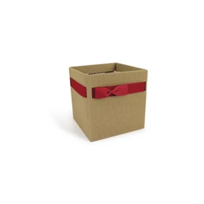 Cesto 12x12 avana bordeaux (pz.10)