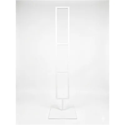 Scala metallo h.180 bianco