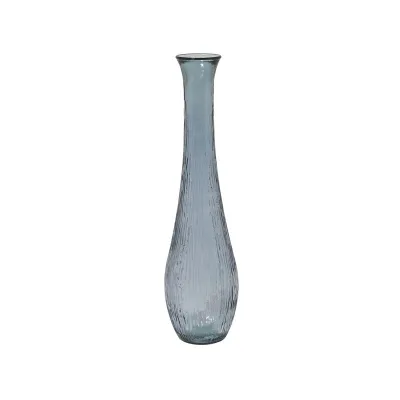 Vaso vetro rec. h.099 blu
