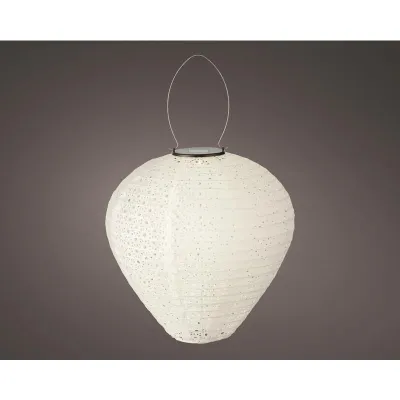 Lanterna solare diam.30 bianco