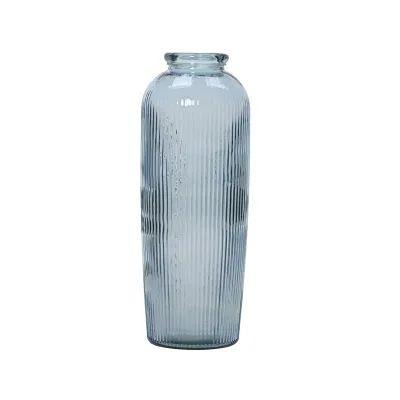 Vaso vetro rec. h.070 blu