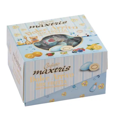 Cma-confetti dolce arrivo frutta azzurro gr. 500 