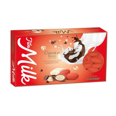 Cn-confetti two milk rosso kg.1
