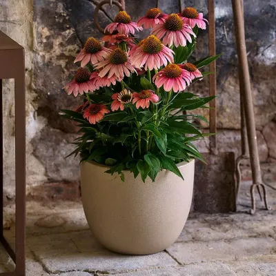 Vaso etria d.24 pietra