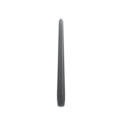 Candela conica 25 c antracite (pz 12)