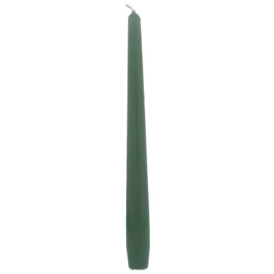 Candela conica 25 c smeraldo (pz 12)