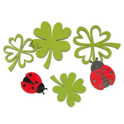 Coccinella - fiore assortiti (pz.24)