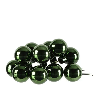 Pallina v 02 con filo verde lucido (pz 144)