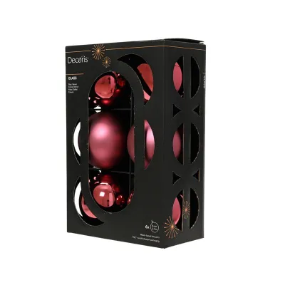 Pallina v 08 rosa ant. (pz.6)