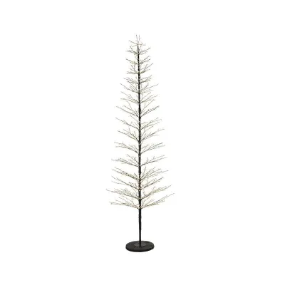 Albero led h.270 luce calda nero