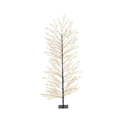 Albero led cm.180 luce classic nero