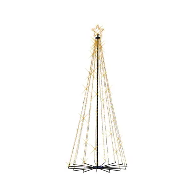 Albero led h.240 nero luce classic