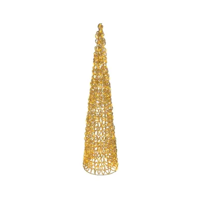 Albero cono led h.100 oro
