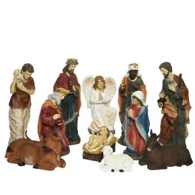 Natività resina 11 soggetti