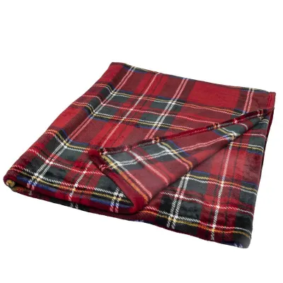 Coperta in flanella a quadri 150x200