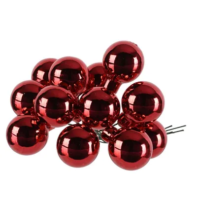 Pallina v 02 con filo rossso lucido (pz 144)