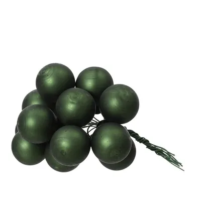 Pallina v 02 con filo verde opaco (pz 144)