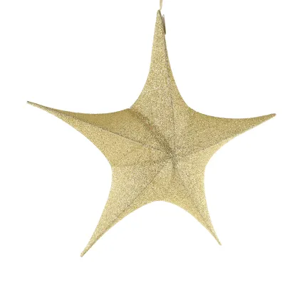 Stella pendente cm.80 oro
