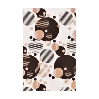 Buste 20x35 beads oro-nero (pz.50)