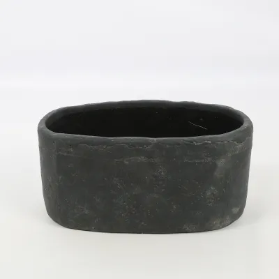 Ciotola ovale cm.28x16 nero