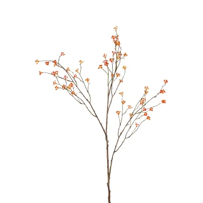 Ramo con bacche arancio cm.100