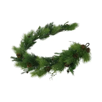 Pino silvestre  garland cm.183 verde