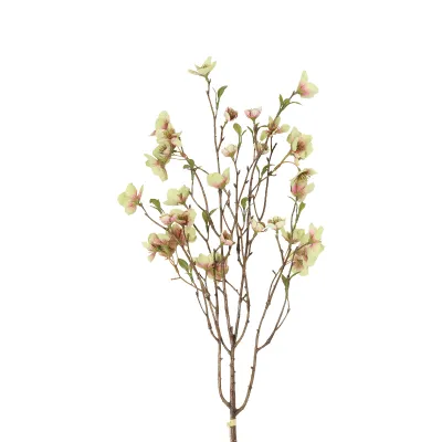 Ramo fiori elleboro cm.75 verde