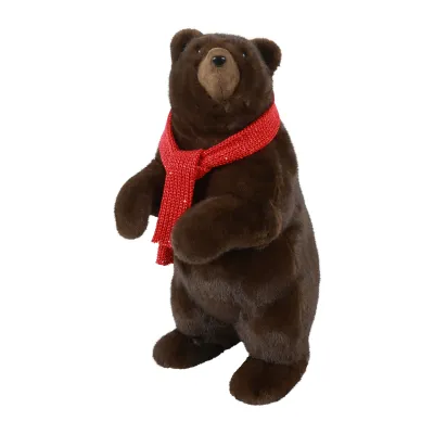 Orso bruno in piedi h.65cm