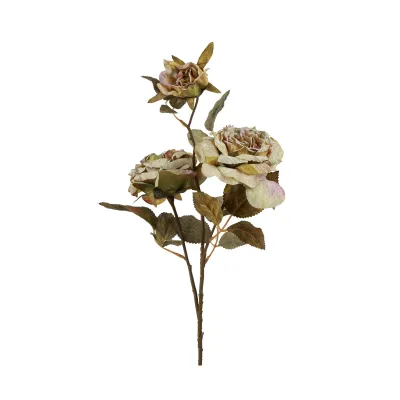 Ramo rose x3 cm.74 verde