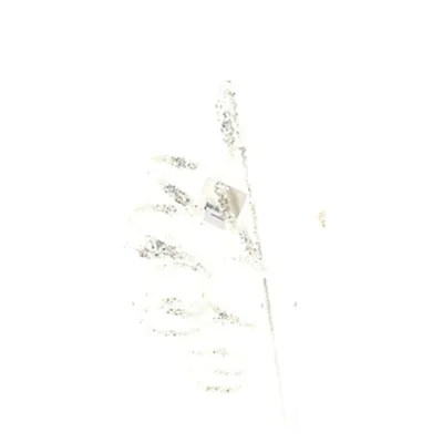 Spirale su ramo cm.80 bianco