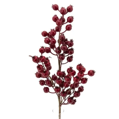 Bacche ramo cm.70 rosso