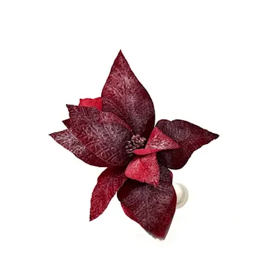 Stella di natale rossa cm.40 t.40