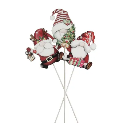 Babbo pick metallo cm.8 (pz.24)