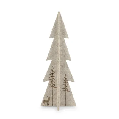 Albero feltro h.40 beige (pz.2)