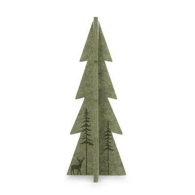 Albero feltro h.40 verde (pz.2)