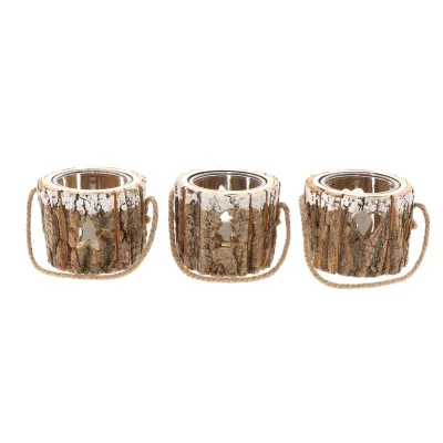 Vaso corteccia portatelight diam.16