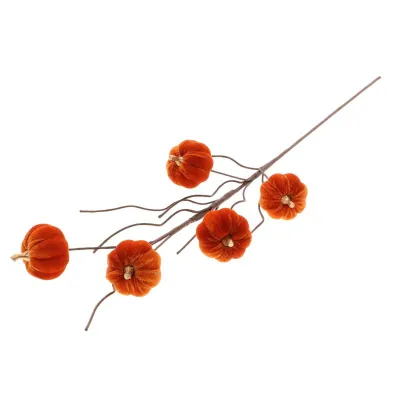 Rametto zucche cm.80 arancio