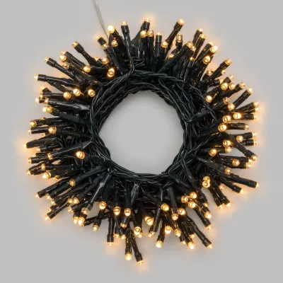 Catena 300 led calda batteria