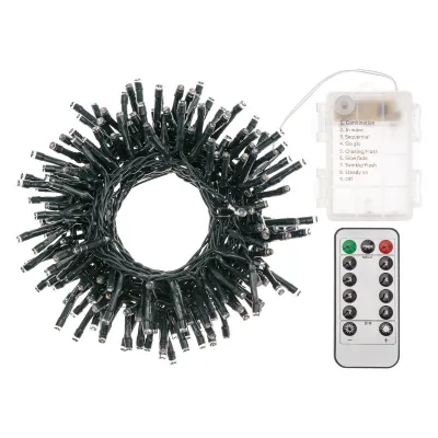 Catena 300 led calda batteria