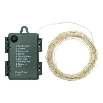 Lb-catena 160 led calda batteria