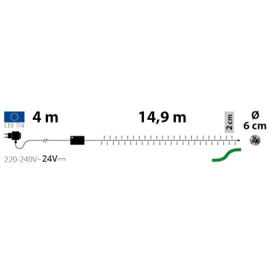 Catena 720 led bianca
