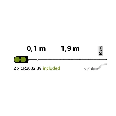 Ldb-catena 020 led calda batteria
