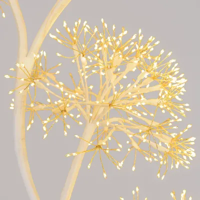 Albero led sfere h.170 bianco