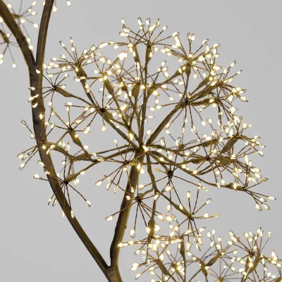 Albero led sfere h.120 nero