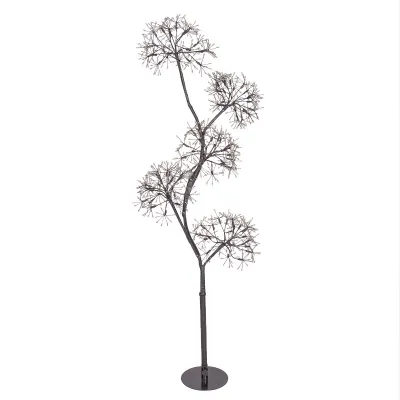 Albero led sfere h.120 nero