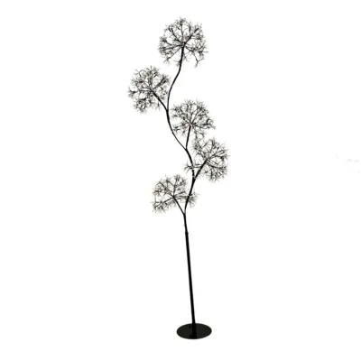 Albero led sfere h.170 nero