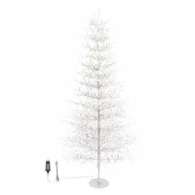 Albero led tiglio h.210 bianco