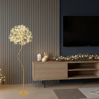 Albero led sfera h.160 bianco
