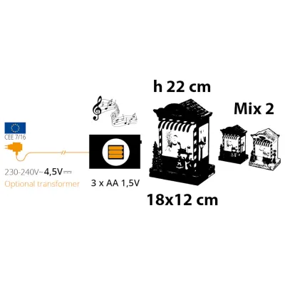 Candy/toy shop led h.22 assortito