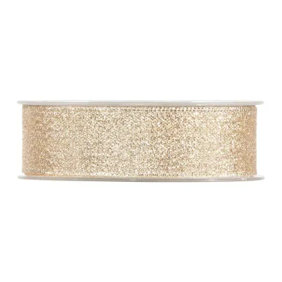 Nastro shine mm.25 m.30 champagne